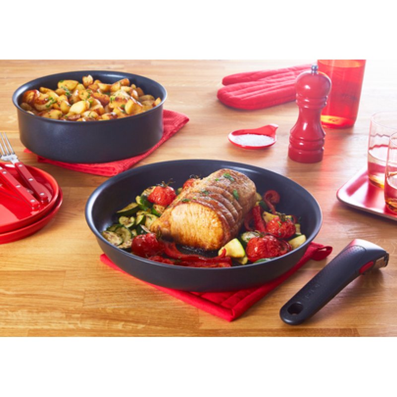 TEFAL L76391 Ingenio Unlimited Σετ Τηγάνια από Αλουμίνιο με Αντικολλητική Επίστρωση 3τμχ 0041763 TEFAL L76391 Ingenio Unlimited Σετ Τηγάνια από Αλουμίνιο με Αντικολλητική Επίστρωση 3τμχ 0041763