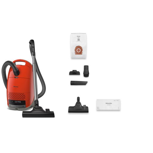 MIELE Guard M1 Ηλεκτρική Σκούπα 890W με Σακούλα 4.5lt Κόκκινη 0041767