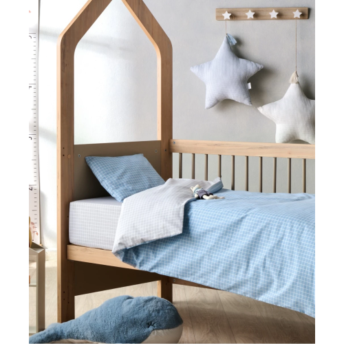 KENTIA Zuccero 01 Σεντόνι Κούνιας  Σετ 3 τμχ 2(120χ170)+(30χ40) 0041860