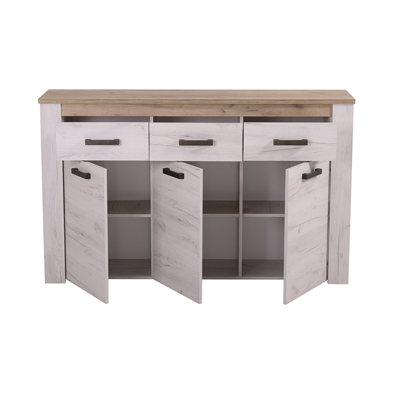 FORMA IDEALE 11005748 Κομότα Kent 160 3K3F Grey Oak / White Oak 160 x 36.5 x 98