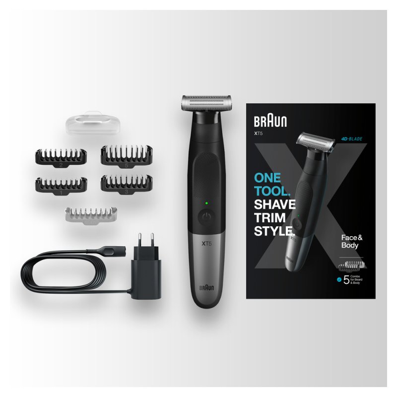 BRAUN XT5100 Ξυριστική Μηχανή Προσώπου Επαναφορτιζόμενη 0038909 BRAUN XT5100 Ξυριστική Μηχανή Προσώπου Επαναφορτιζόμενη 0038909