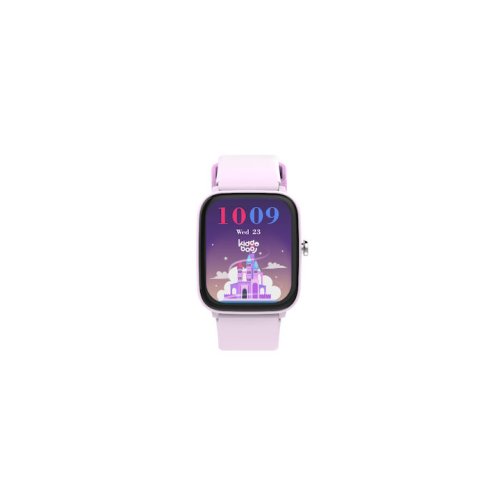 KIDDOBOO KB019C2LIL  Παιδικό Smartwatch με Δερμάτινο Λουράκι Λιλά 0038900