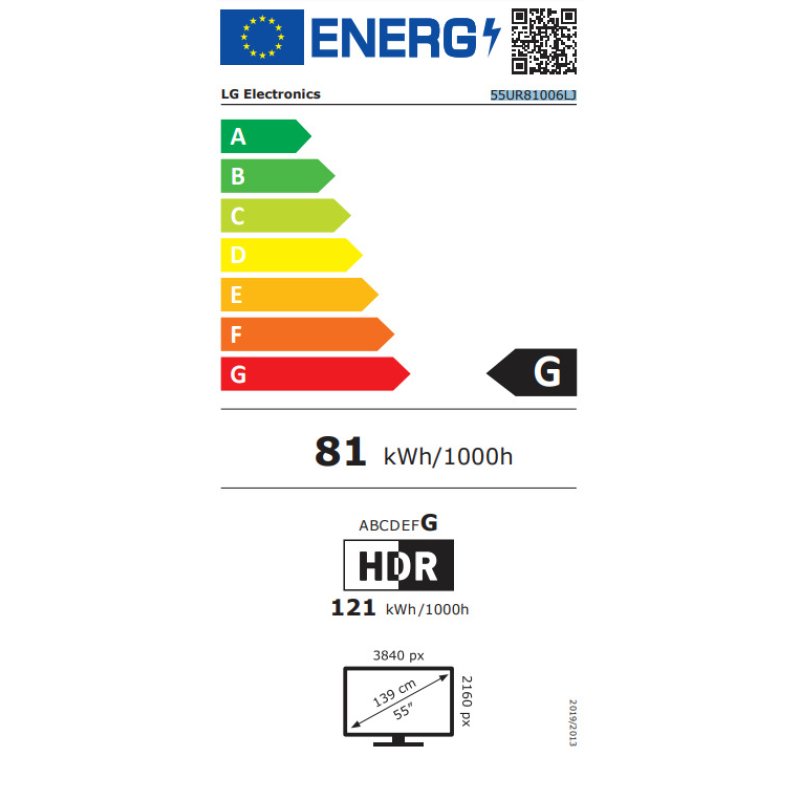 LG  55UR81006LJ Smart Τηλεόραση 55