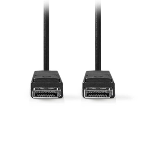 NEDIS CCGL37010BK20 Καλώδιο DisplayPort αρσ. - DisplayPort αρσ., 2.00m, σε μαύρο χρώμα 0038326