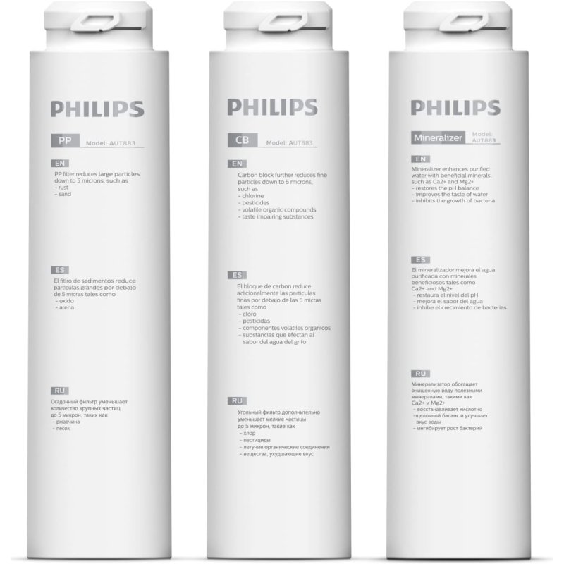 PHILIPS AUT883/10 Ανταλακτικά Φίλτρα Αντίστρωφης Οσμοσης Για PHILIPS AUT3268 3 τμχ 0038773 PHILIPS AUT883/10 Ανταλακτικά Φίλτρα Αντίστρωφης Οσμοσης Για PHILIPS AUT3268 3 τμχ 0038773