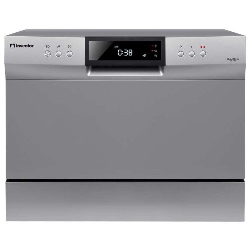 INVENTOR CLP-TT66I Πλυντήριο Πιάτων Πάγκου για 6 Σερβίτσια Π55xY44εκ. Inox 0038874