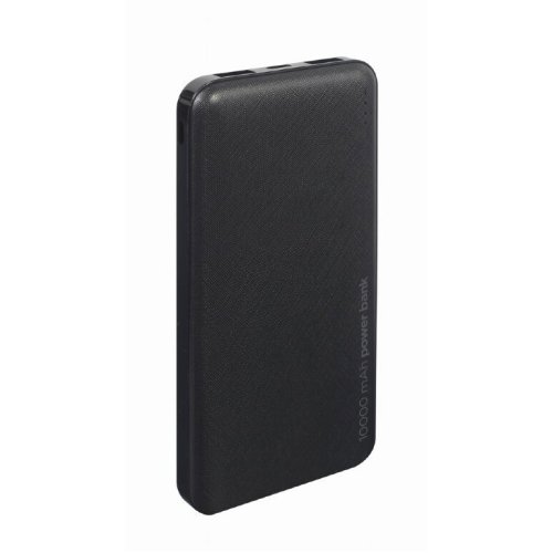 GEMBIRD PB10-02 PowerBank 10000mAh με 2 Θύρες USB-A Μαύρο 0039128