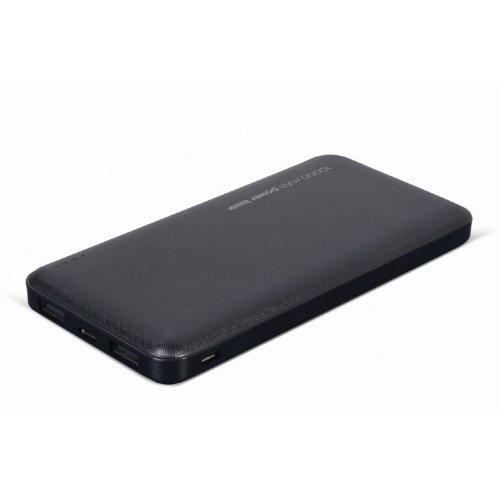 GEMBIRD PB10-02 PowerBank 10000mAh με 2 Θύρες USB-A Μαύρο 0039128