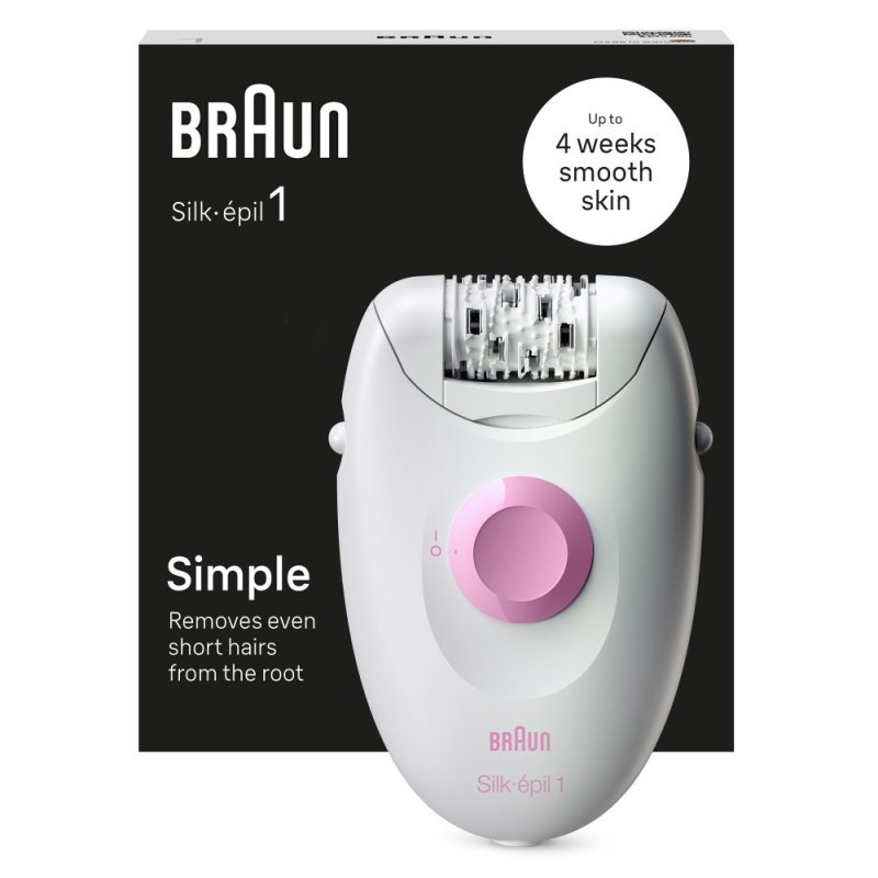 BRAUN Silk Epil 1 Αποτριχωτική Μηχανή Epilator SE1-000 0039795 BRAUN Silk Epil 1 Αποτριχωτική Μηχανή Epilator SE1-000 0039795