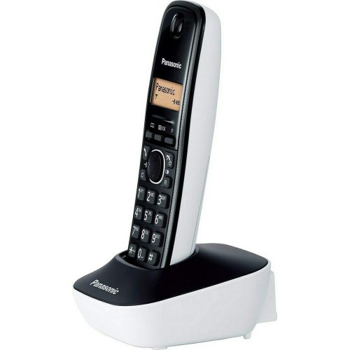 PANASONIC KX-TG1611SPW Ψηφιακό Ασύρματο Τηλέφωνο Ασύρματο Τηλέφωνο Μαύρο/Λευκό 0040643