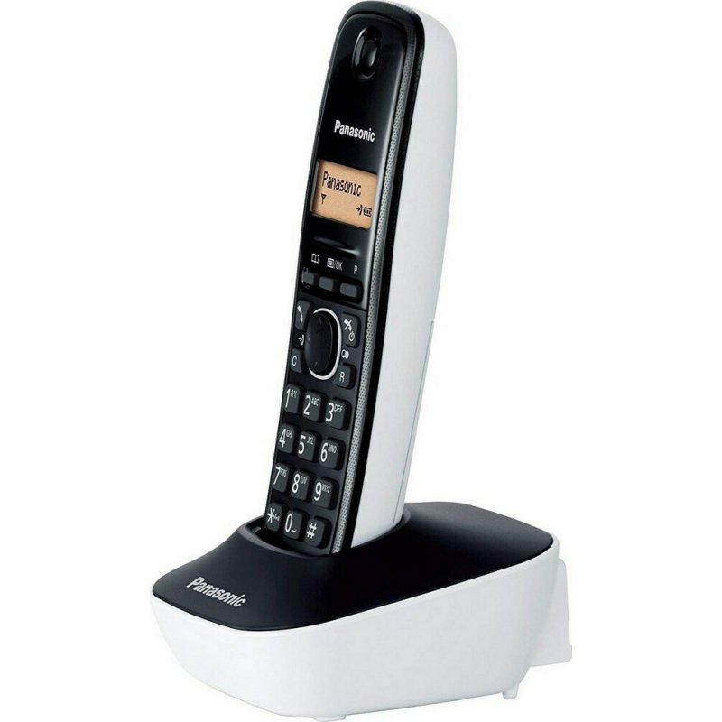 PANASONIC KX-TG1611SPW Ψηφιακό Ασύρματο Τηλέφωνο Ασύρματο Τηλέφωνο Μαύρο/Λευκό 0040643 PANASONIC KX-TG1611SPW Ψηφιακό Ασύρματο Τηλέφωνο Ασύρματο Τηλέφωνο Μαύρο/Λευκό 0040643