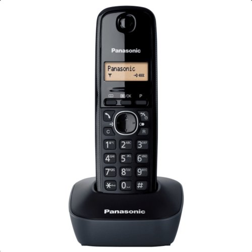 PANASONIC KX-TG1611SPH Ασύρματο Τηλέφωνο Μαύρο 0040790