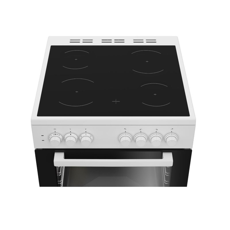 BEKO CUV6710B Κουζίνα 72lt με Κεραμικές Εστίες Π60εκ. Λευκή 0040958 BEKO CUV6710B Κουζίνα 72lt με Κεραμικές Εστίες Π60εκ. Λευκή 0040958