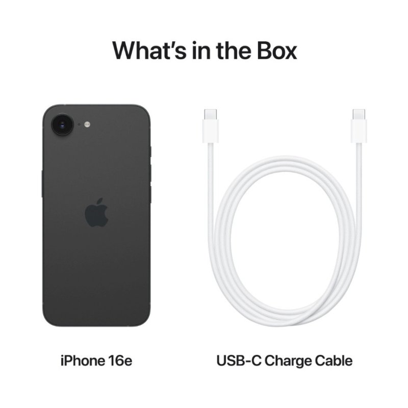 APPLE iPhone 16e 512GB Μαύρο 0041268 APPLE iPhone 16e 512GB Μαύρο 0041268