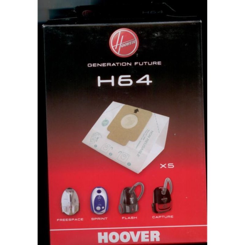 HOOVER H64 Σακούλες Ηλεκτρικής Σκούπας Γνήσιες - Original 5τεμ 0002759