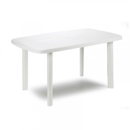 FYLLIANA FARO 809-12-015 Τραπέζι Ορθογώνιο Πλαστικό Λευκό 137*85*72