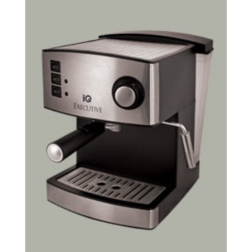 IQ CM-170 (CM 6821) Καφετιέρα Espresso Silver 15bar-Αντλία Made in Italy 0009036