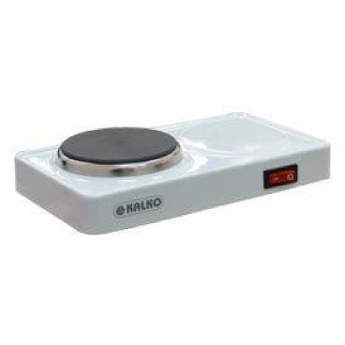 KALKO K6622 Ηλεκτρική Εστία Ταχύθερμη Μονή Λευκή 450W 0002874
