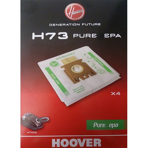 HOOVER H73 PURE EPA Σακούλες Ηλεκτρικής Σκούπας 4τμχ (για ATHOS) 0005620