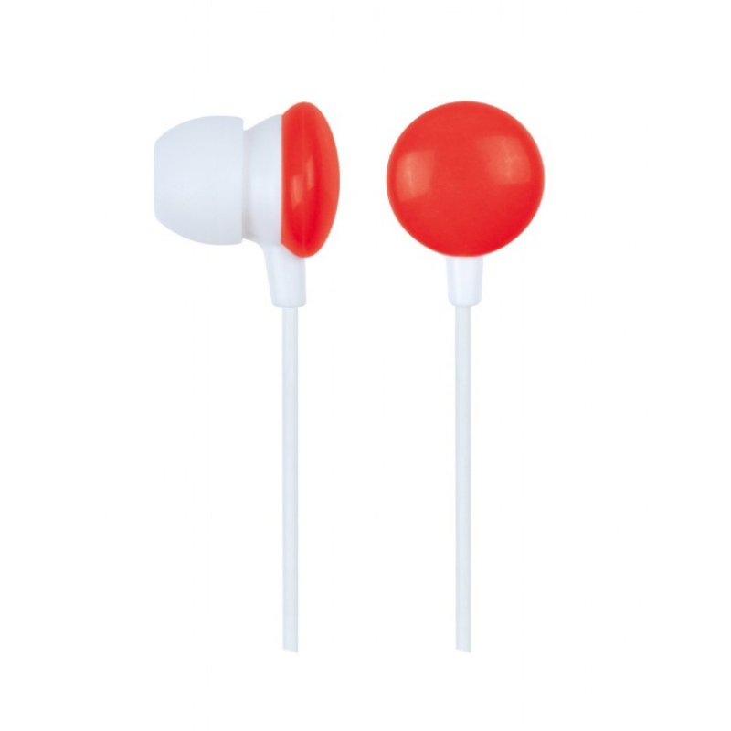 GEMBIRD MHP-EP-001-R Candy In-Ear Ακουστικά Κόκκινα 0013491 GEMBIRD MHP-EP-001-R Candy In-Ear Ακουστικά Κόκκινα 0013491