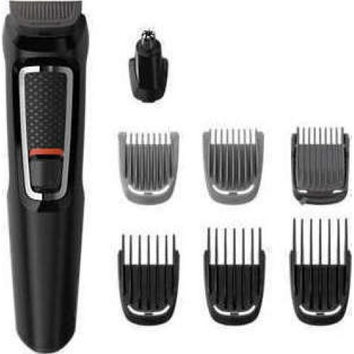 PHILIPS MG3730/15 Multigroom Series 3000 Σετ Κοπτική Μηχανή 8 in 1 0014673