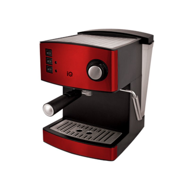 IQ CM-170R Καφετιέρα Espresso Κόκκινη 15bar-Αντλία Made in Italy 0015089