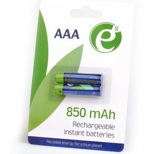 ENERGENIE EG-BA-AAA8R-01 READY TO USE RECHARGEABLE BATTERIES AAA 850MAH 2PCS/PACK 0016726