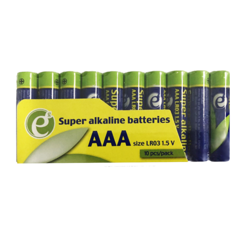ENERGENIE EG-BA-AAASA-01 Super Alkaline AAA Batterry 10 Pack 0017197