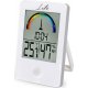 LIFE WES-101 Ψηφιακό Θερμόμετρο/Υγρόμετρο Εσωτερικού Χώρου με Ρολόι & Εγχρωμη Απεικόνιση Επιπέδου Υγρασίας Λευκό 0017208