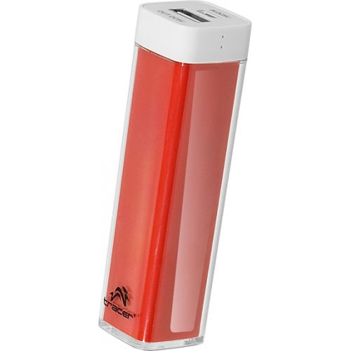TRACER TRAB44379 Mobile Battery Powerbank 2600 mAh Red 0017697
